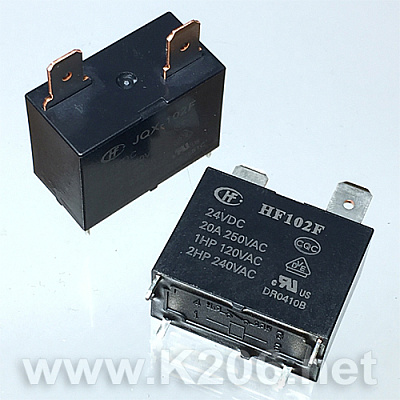 Реле JQX-102F-24VDC (HF102F)