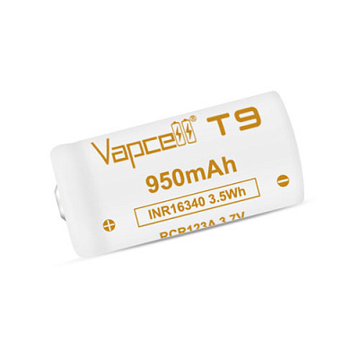 Акумулятор Vapcell T9 16340/CR123 950mAh