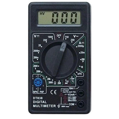 Цифровой мультиметр DT838