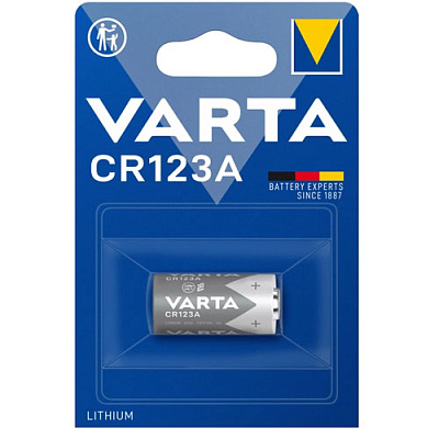Батарейка Lithium Varta CR123A (model 6205)