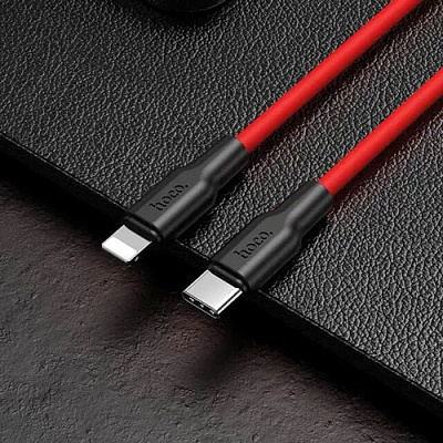 USB кабель HOCO-X21 Plus Type-C/Lightning