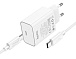 Зарядний пристрій 1*USB Type-C HOCO C143A WHITE