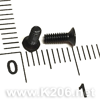 Винт KM2X6/B / 100шт