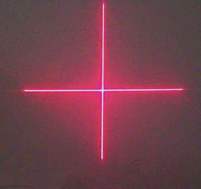 Лазер 9mm RED-650nm 5mW (хрест)