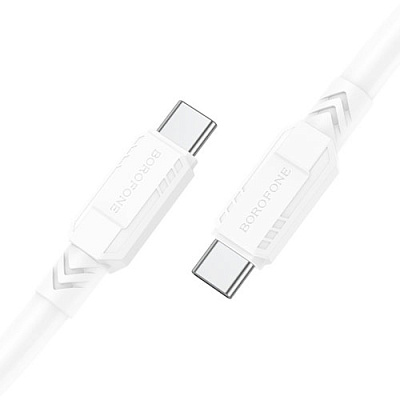 Кабель Type-C to Type-C Borofone BX81 1m White