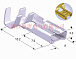 Клема кутова 6,3 мм DJ627-D6,3B