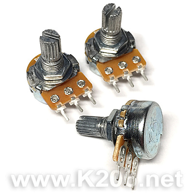 Потенциометр 16LN-B1K-15MM