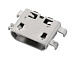 Гнездо Micro USB B 5pin SMT 9,7мм без юбки