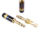 Rich Tech Jack 6,35mm 3pin / Blue ring