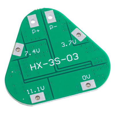 Плата защиты HX-3S-03 (BMS-3S-8A)