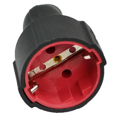 Розетка HOROZ 16A/220V с заземлением