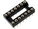 панелька DIP SCSM-14/GOLD-14P цангова