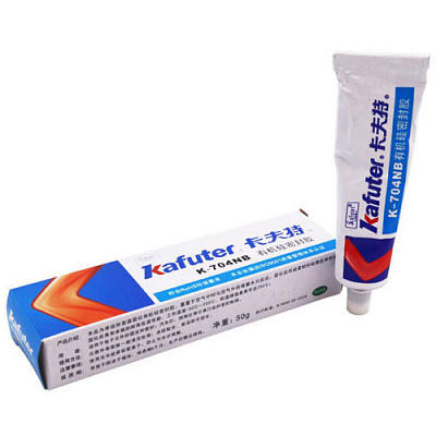 Клей-герметик Kafuter K-704NB 50г черный