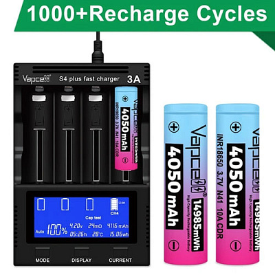 Акумулятор Vapcell INR18650 N41 4050mAh