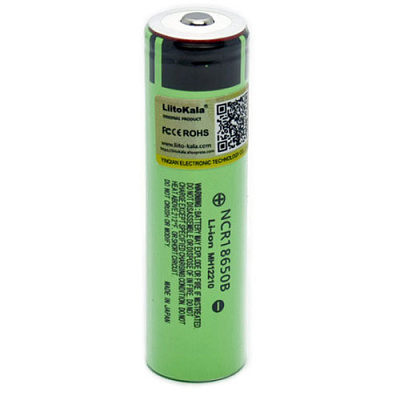 Акумулятор LiitoKala NCR18650B 3400mAh