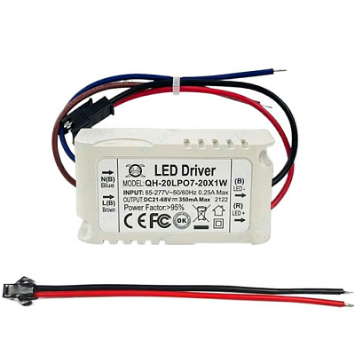 LED драйвер QH-20LPO7-20X1W