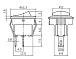 Перемикач SMRS-101-2/W (KCD5-101-2)