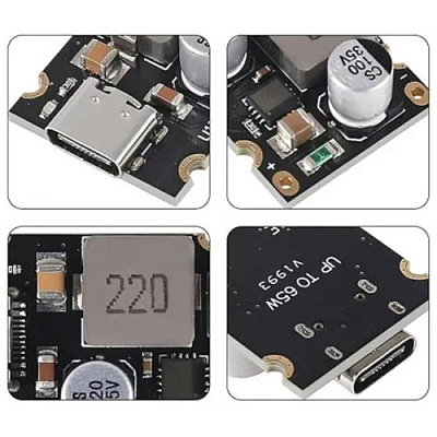 Модуль быстрой зарядки PD65W Type-C