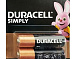 Батарейка DURACELL SIMPLY AA/LR6