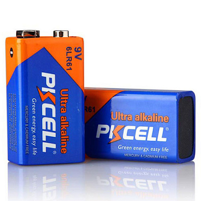 Батарейка Крона 9V 6LR61 PKCELL Ultra Alkaline