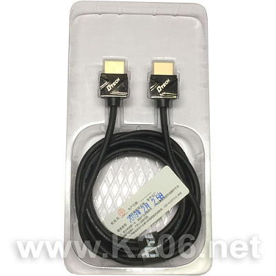 Кабель HDMI-2.0 4K (2.0м) DT-H201