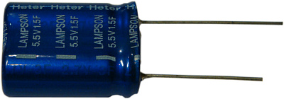 Іоністор 1.5F/5.5V; 22x16x8mm