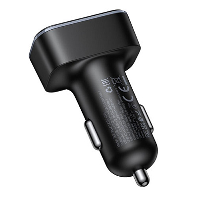 АЗУ 12-24V Hoco Z63 4xUSB Black