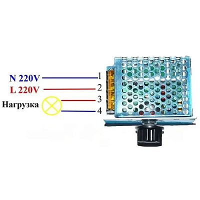 Регулятор потужності 4000W + case