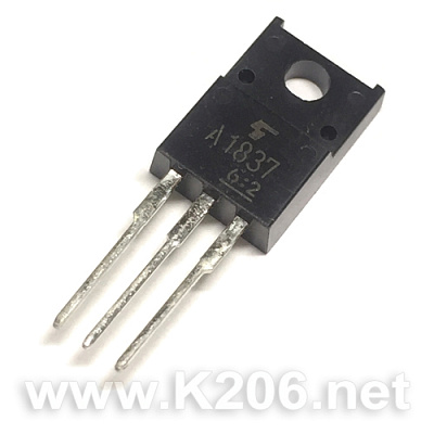 Транзистор 2SA1837 PNP 230V 1A TOSHIBA