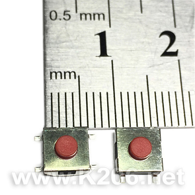 Кнопка SMD TS-E004 (6.2*6.2*3.1H)