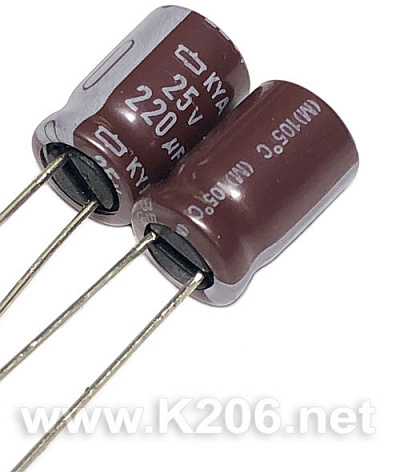Конденсатор KYA-220/25V Low ESR