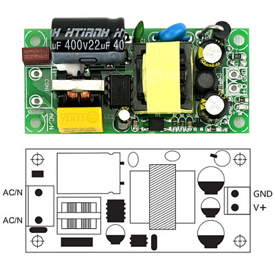 Блок питания OF-12V1000MA