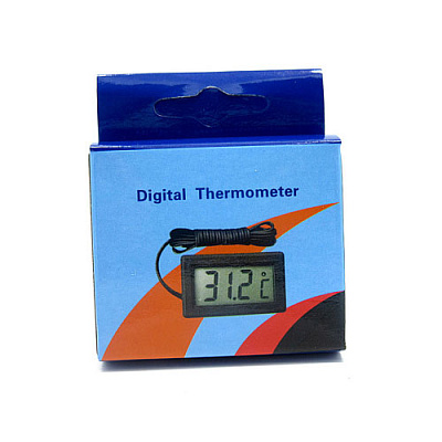 Термометр цифровой ЖКИ TPM-10 White