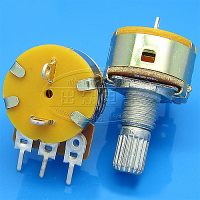 Потенціометр RK16NS-B100K-15mm