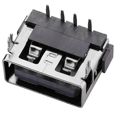 Гніздо USB-AF 10mm H=6.3mm USB-33
