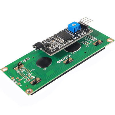 Дисплей LCD1602 + модуль I2C/IIC BLUE 5V