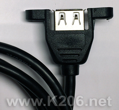 кабель USB A-на панель