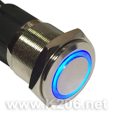 Кнопка антивандальная HQ16N/F11Z-24V-B