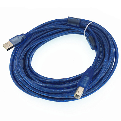 Кабель USB AM/BM 10m