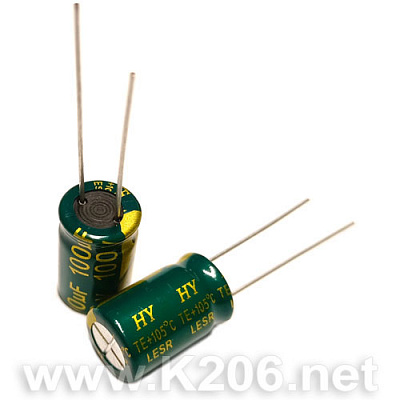 Конденсатор TE-100/100V Low ESR