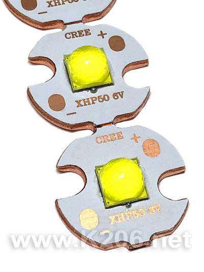 CREE XHP50.2 18W 6V (медь 16мм)