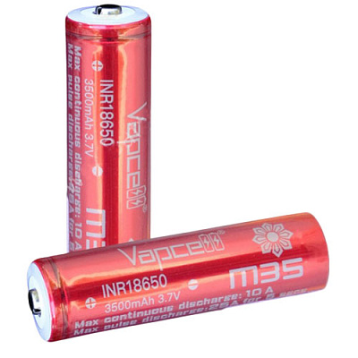 Акумулятор Vapcell INR18650 M35 3500mAh Button top