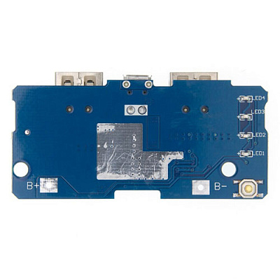 Модуль Powerbank JX-887Y, 2xUSB, 5V, 2A
