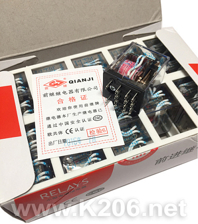 Реле JZX18FF-4C-AC220V (HH54-P)