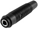 Гніздо банан 4mm на провід BLACK (AMASS)