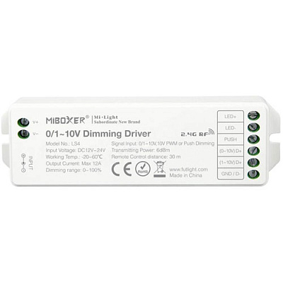 Диммер LS4 MIBOXER (Mi-Light) 12A 0,1-10V