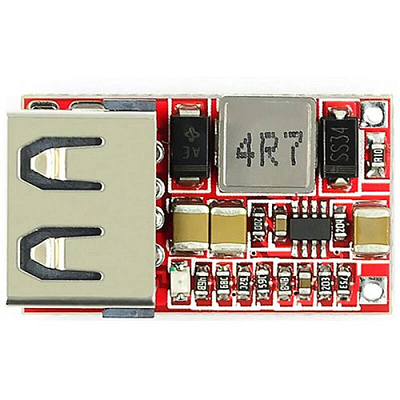 DC-DC модуль зарядки 6-24V / USB 5V 3A