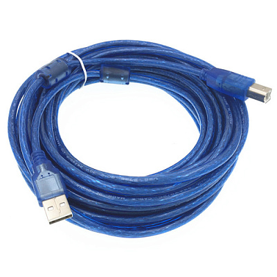 Кабель USB AM/BM 10m