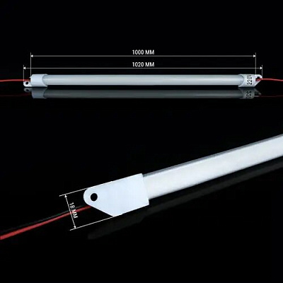 LED линейка с выкл LBB-220-100-15-4 15Вт 4500К