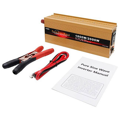 Перетворювач напруги 12V-220V 2000W синус